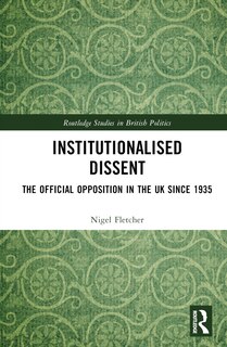 Front cover_Institutionalised Dissent