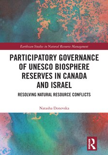 Couverture_Participatory Governance of UNESCO Biosphere Reserves in Canada and Israel