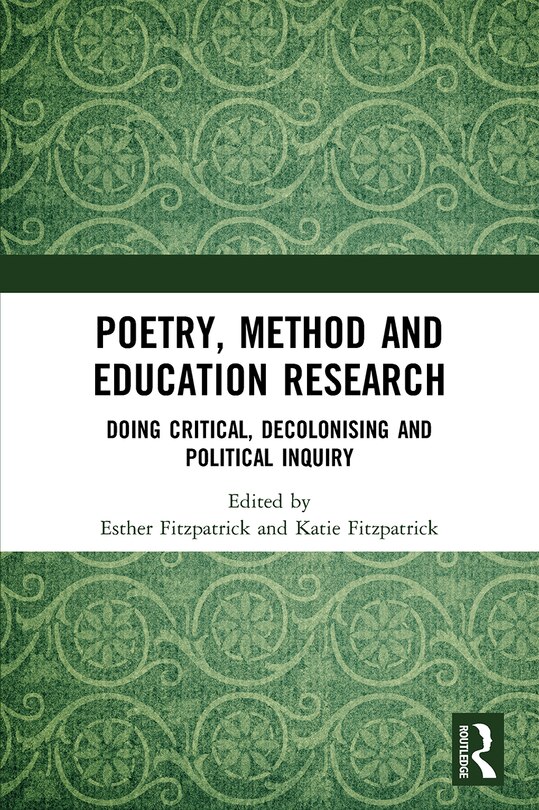 Couverture_Poetry, Method and Education Research