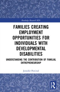 Couverture_Families Creating Employment Opportunities For Individuals With Developmental Disabilities