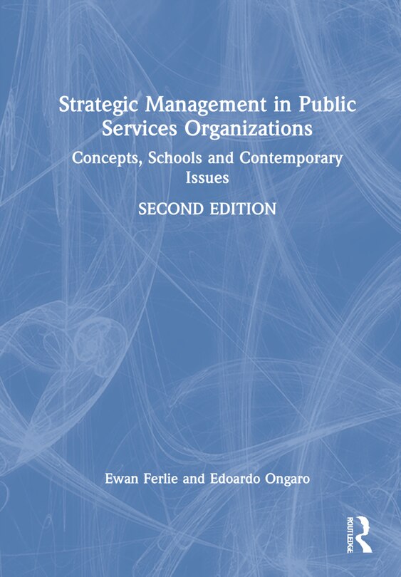 Front cover_Strategic Management In Public Services Organizations
