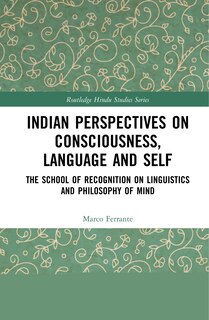 Front cover_Indian Perspectives On Consciousness, Language And Self