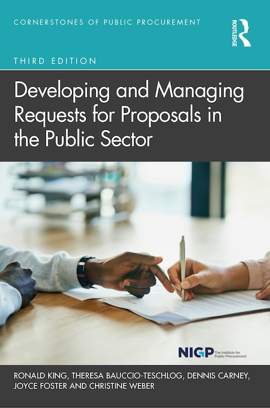 Front cover_Developing And Managing Requests For Proposals In The Public Sector