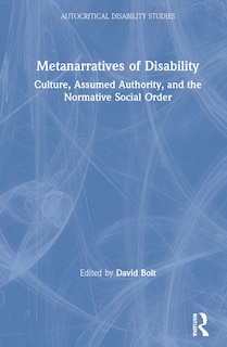 Couverture_Metanarratives Of Disability