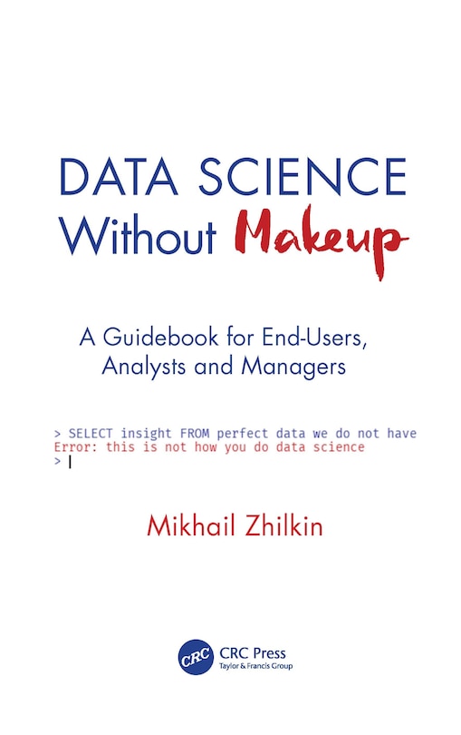Front cover_Data Science Without Makeup