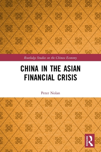 Front cover_China in the Asian Financial Crisis