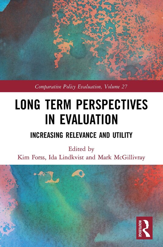 Front cover_Long Term Perspectives in Evaluation
