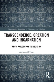 Front cover_Transcendence, Creation and Incarnation