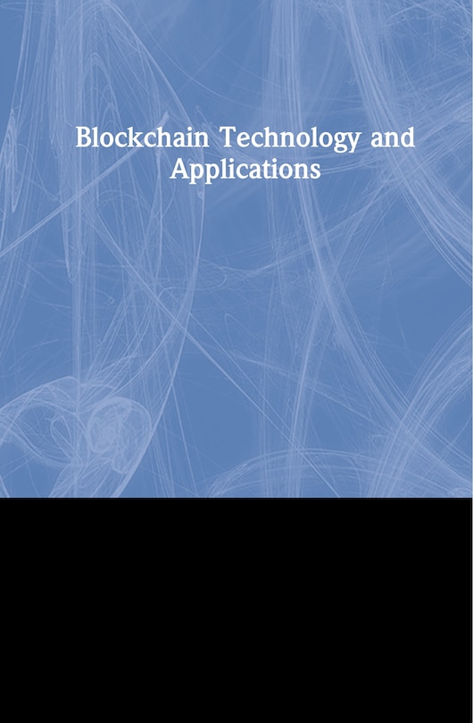Couverture_Blockchain Technology And Applications