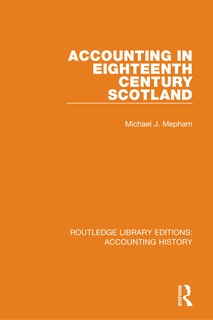 Couverture_Accounting In Eighteenth Century Scotland