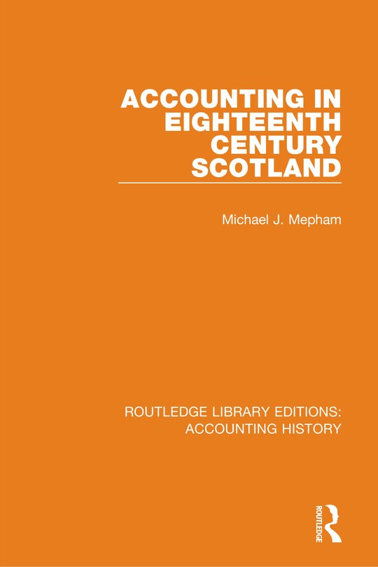 Couverture_Accounting In Eighteenth Century Scotland