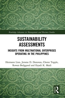 Front cover_Sustainability Assessments