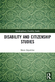 Front cover_Disability and Citizenship Studies