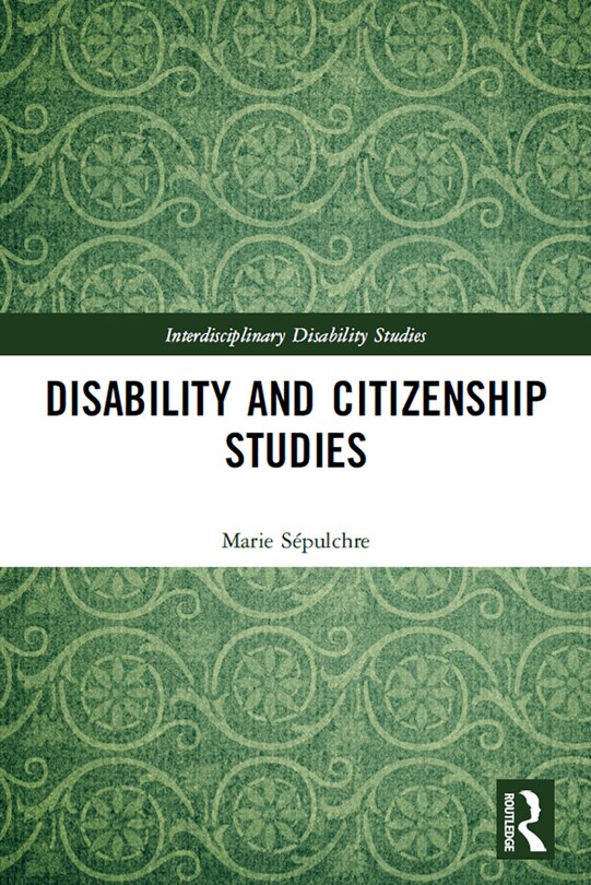 Front cover_Disability and Citizenship Studies