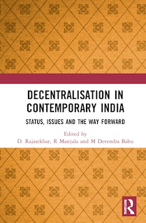 Front cover_Decentralisation In Contemporary India