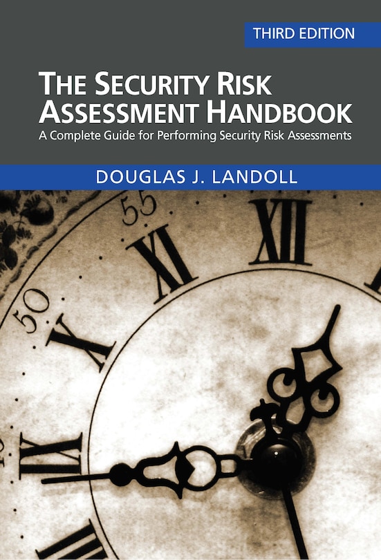 Front cover_The Security Risk Assessment Handbook