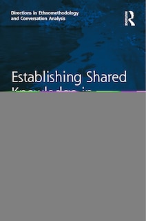 Couverture_Establishing Shared Knowledge In Political Meetings