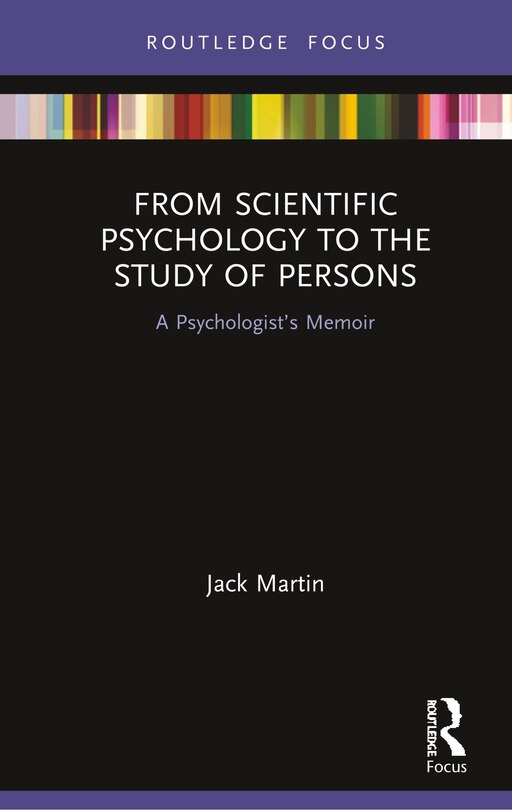 Couverture_From Scientific Psychology To The Study Of Persons