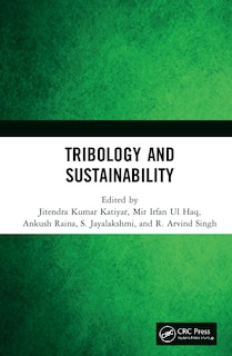 Front cover_Tribology And Sustainability