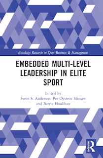 Couverture_Embedded Multi-level Leadership In Elite Sport