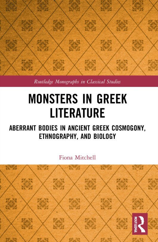 Front cover_Monsters In Greek Literature