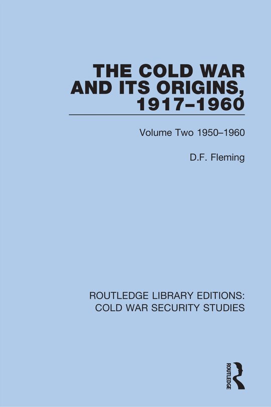 Front cover_Cold War and Its Origins, 1917-1960