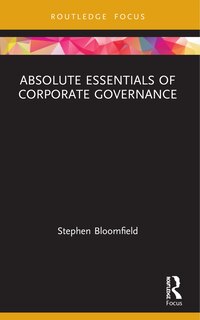 Front cover_Absolute Essentials of Corporate Governance