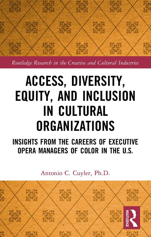 Front cover_Access, Diversity, Equity and Inclusion in Cultural Organizations