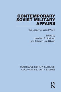Front cover_Contemporary Soviet Military Affairs