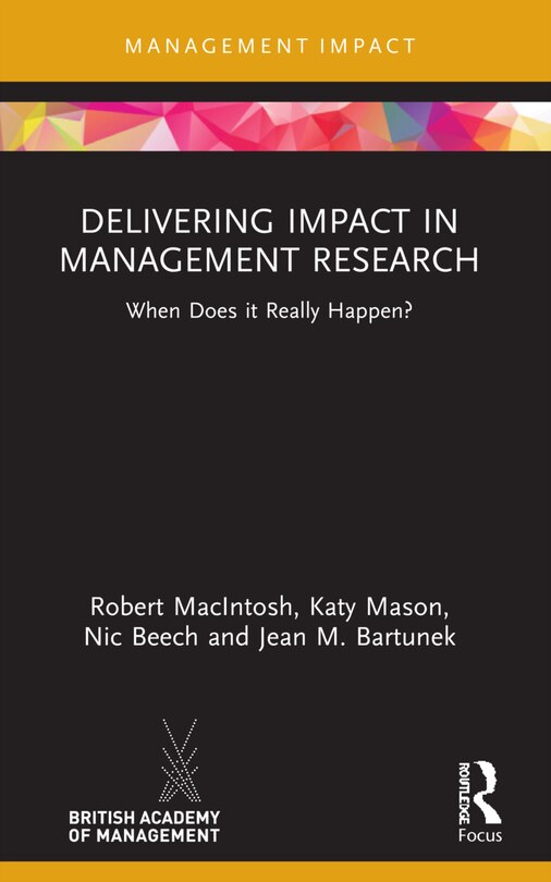 Front cover_Delivering Impact in Management Research