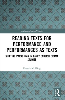 Couverture_Reading Texts for Performance and Performances as Texts