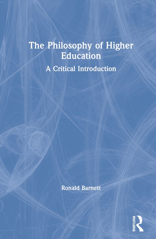 Front cover_The Philosophy of Higher Education