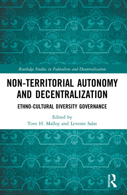 Front cover_Non-Territorial Autonomy and Decentralization