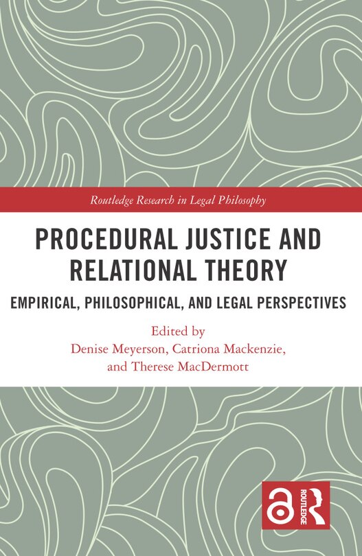 Front cover_Procedural Justice and Relational Theory