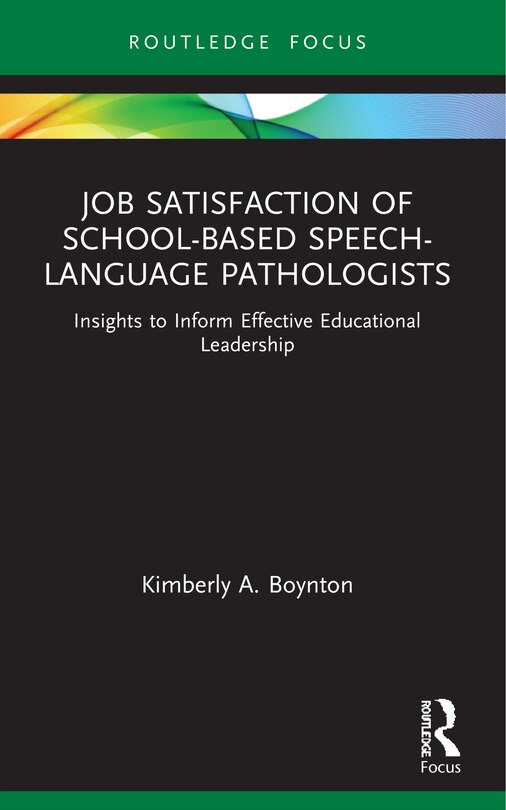 Couverture_Job Satisfaction of School-Based Speech-Language Pathologists