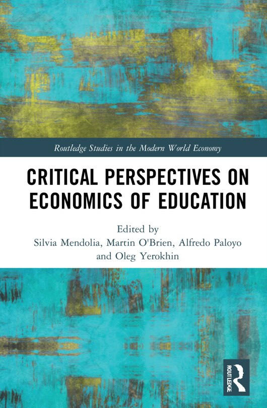 Front cover_Critical Perspectives on Economics of Education