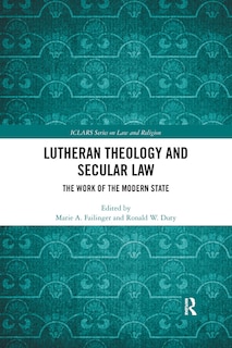 Couverture_Lutheran Theology And Secular Law