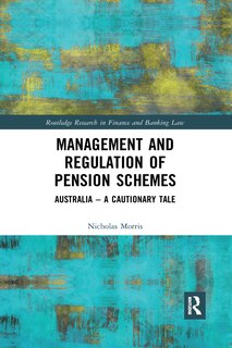 Front cover_Management And Regulation Of Pension Schemes