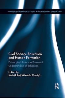 Front cover_Civil Society, Education And Human Formation