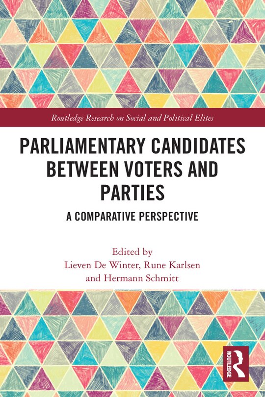 Front cover_Parliamentary Candidates Between Voters and Parties