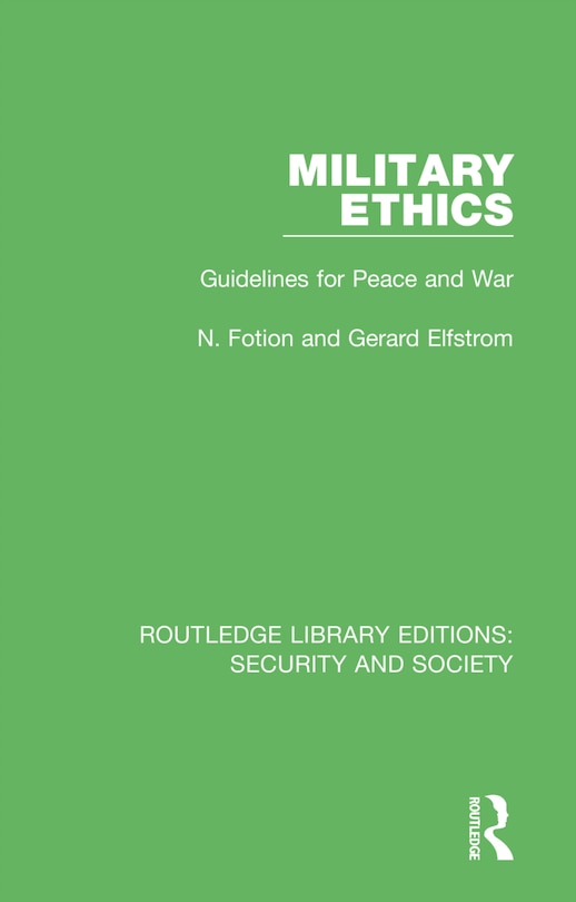Front cover_Military Ethics