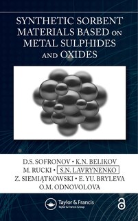 Couverture_Synthetic Sorbent Materials Based on Metal Sulphides and Oxides