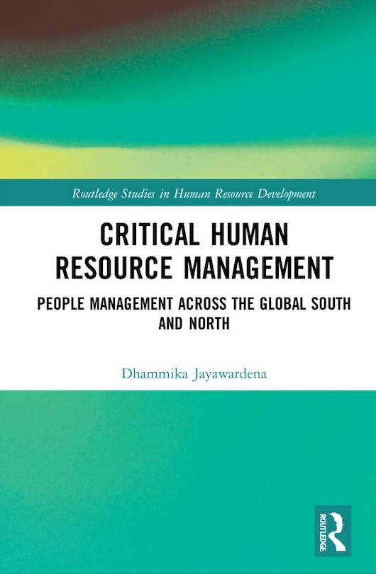 Front cover_Critical Human Resource Management