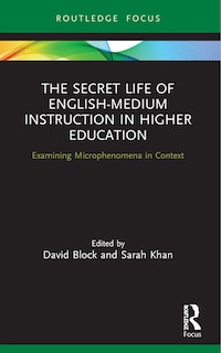 Couverture_The Secret Life Of English-medium Instruction In Higher Education