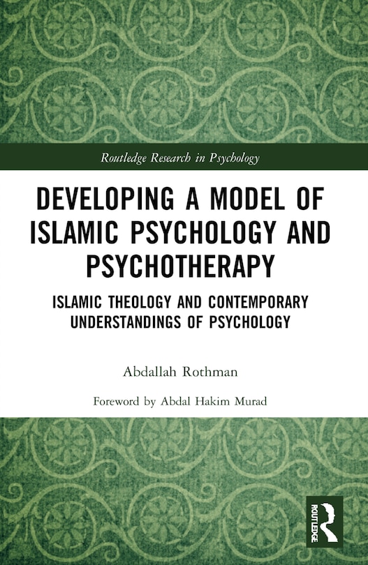 Couverture_Developing a Model of Islamic Psychology and Psychotherapy