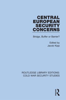 Front cover_Central European Security Concerns