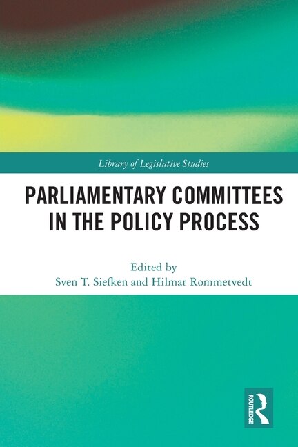 Couverture_Parliamentary Committees in the Policy Process