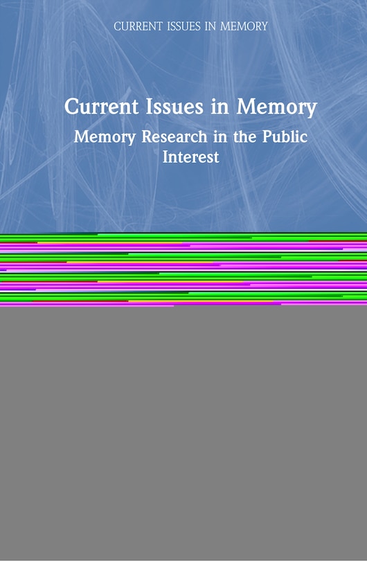 Front cover_Current Issues In Memory