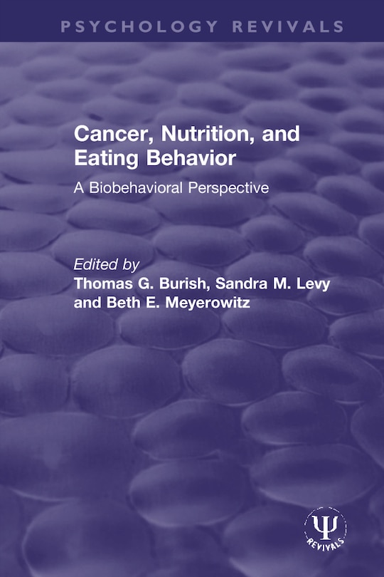Front cover_Cancer, Nutrition, And Eating Behavior