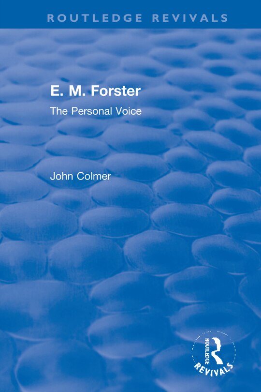 Front cover_E. M. Forster